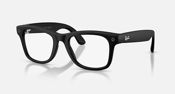 Ray-Ban Meta (Gen 3) Wayfarer Optics Matte Black Demo Lens Large