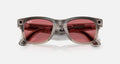 Ray-Ban Meta (Gen 1) Wayfarer Shiny Warm Stone Clear/Watermelon Red Transitions Large