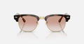 Ray-Ban Meta Audio Clubmaster  Shiny Havana Gradient Brown