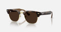 Ray-ban Meta Audio Clubmaster Shiny Havana Clear/Brown Standard