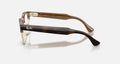 Ray-ban Meta Audio Clubmaster Shiny Havana Clear/Brown Standard