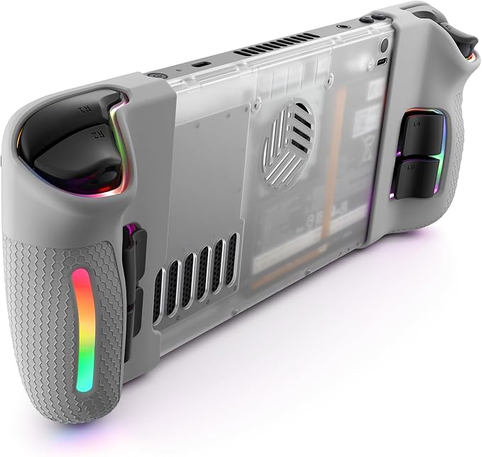 JSAUX Back Plate for Steam Deck RGB Version PC0106C (Gray) Ready stock
