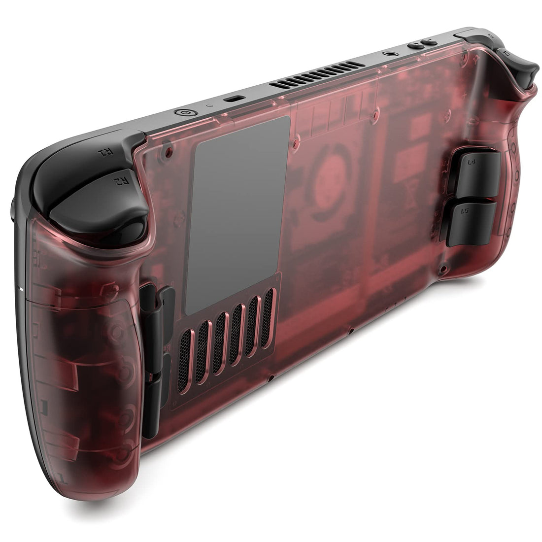JSAUX Transparent Edition for Steam Deck PCO106 (Red) Ready stock