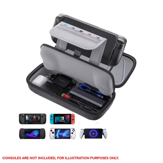 JSAUX Protective Carrying Case for Gaming Console (Grey) Ready stock