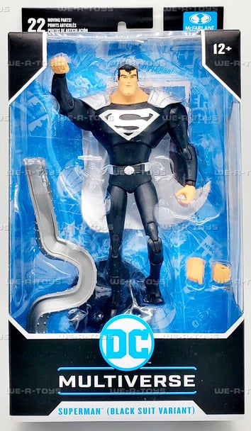 DC Multiverse Superman Black Suit Variant Ready stock