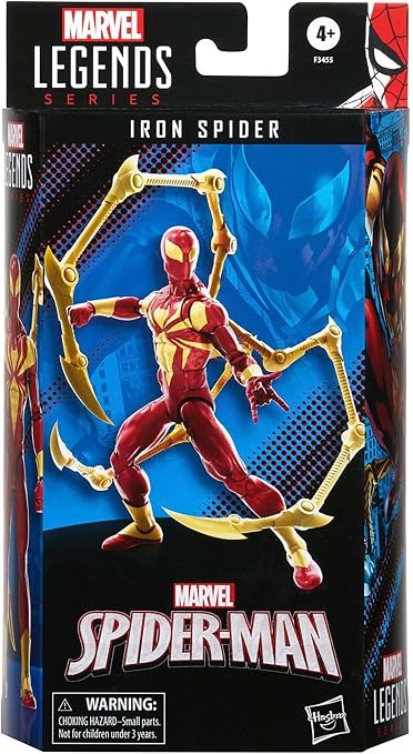 Marvel Legends Series Spider-Man 6-inch Iron Spider Action Figure Toy Ready stock