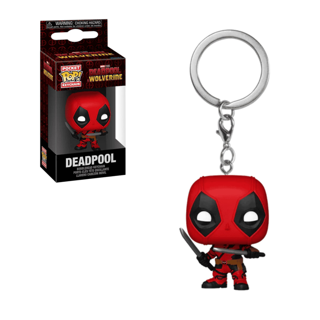 Funko Pop  Keychain Deadpool Ready Stock
