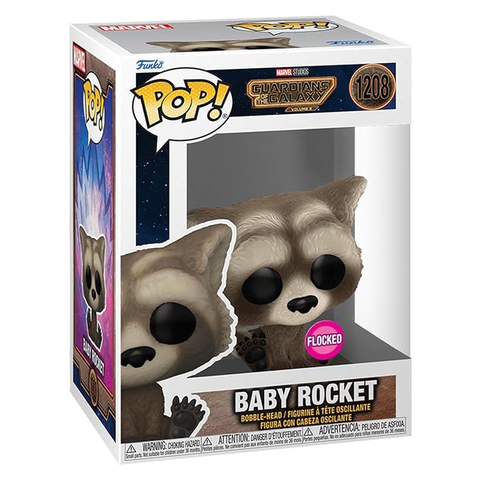 Funko Pop Marvel Baby Rocket 1208 Ready stock