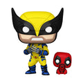 Funko Pop Deadpool Wolverine with Babypool 1403 Ready stock
