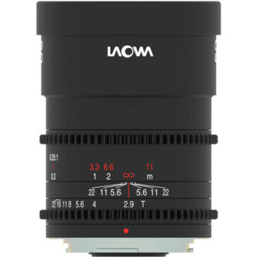 Laowa Cine APO 50mm T2.9 Macro Lens (MFT, Feet/Meters)