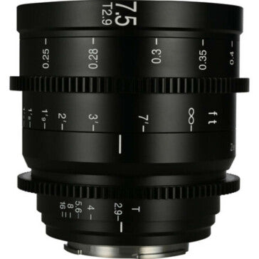 Laowa Zero-D S35 7.5mm T/2.9 Cine Lens (Sony E, Feet/Meters)