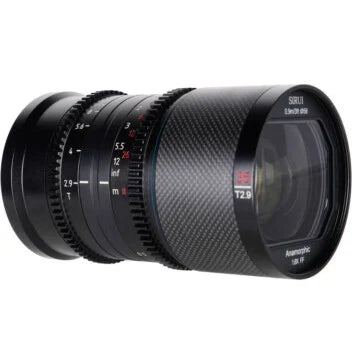 Sirui Saturn 35mm T2.9 1.6x Carbon Fiber Full-Frame Anamorphic Lens (L-Mount, Blue Flare)