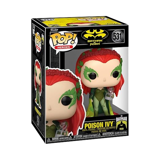 Funko POP Heroes Batman & Robin Poison Ivy 531 Ready stock
