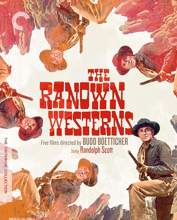 Blu-Ray The Ranown Westerns Five Films Directed by Budd Boetticher Ready stock