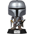 FUNKO POP Star Wars The Mandalorian with Darksaber 663 Ready stock