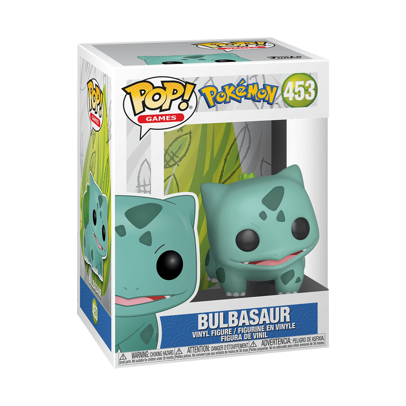 FUNKO POP Games Pokemon Bulbasaur 453 Ready stock
