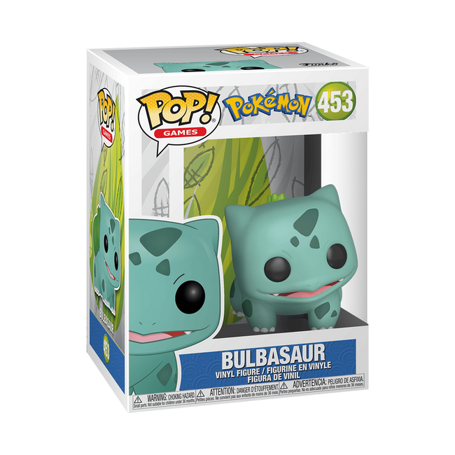 FUNKO POP Games Pokemon Bulbasaur 453 Ready stock