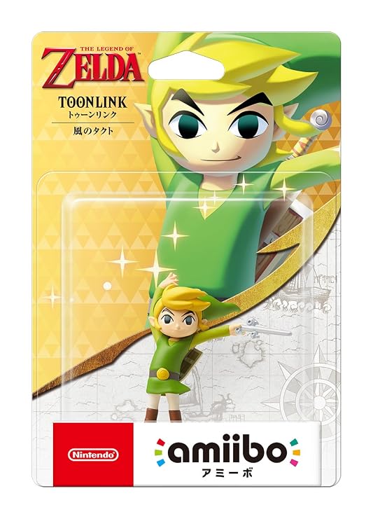 Amiibo Legend Of Zelda Toonlink Ready stock