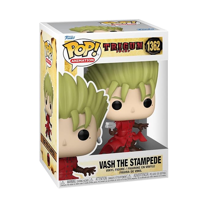 Funko Pop Animation Trigun Vash the Stampede 1362 Ready stock
