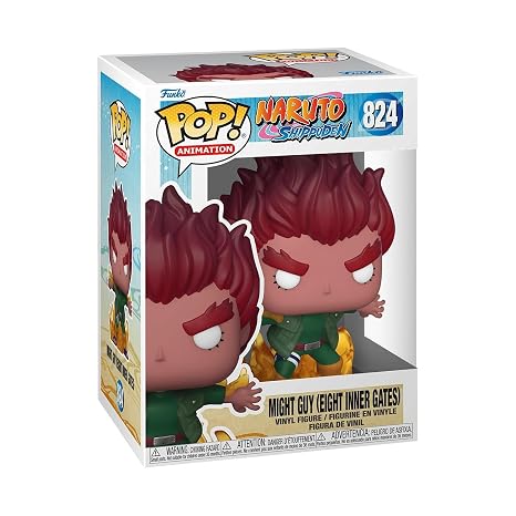 Funko Pop Animation Naruto Shippuden Might Guy Eight Inner Gates 824 Ready stock