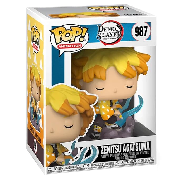 Funko Pop Animation Demon Slayer Zenitsu Agatsuma 987 Ready stock