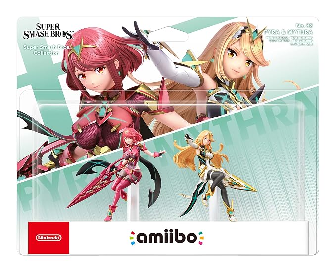 Amiibo Super Smash Bros. Pyra & Mythra Ready stock
