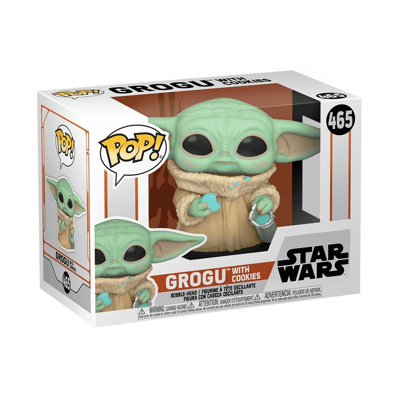 Funko Pop Star Wars Grogu with Cookies 465 Ready stock