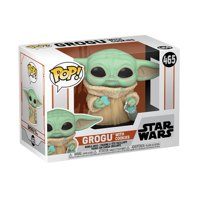 Funko Pop Star Wars Grogu with Cookies 465 Ready stock