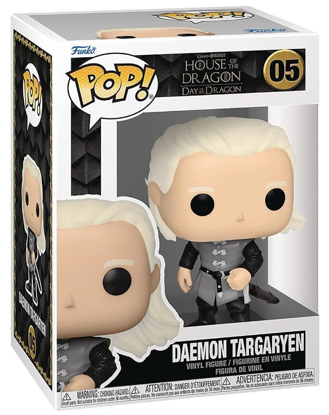Funko Pop House of Dragon Daemon Targaryen 05 Ready stock