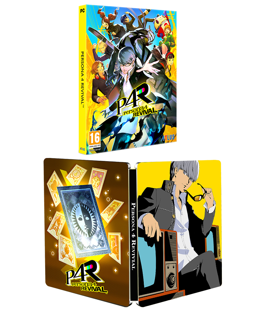 Persona 4 Revival PC Steelbook edition