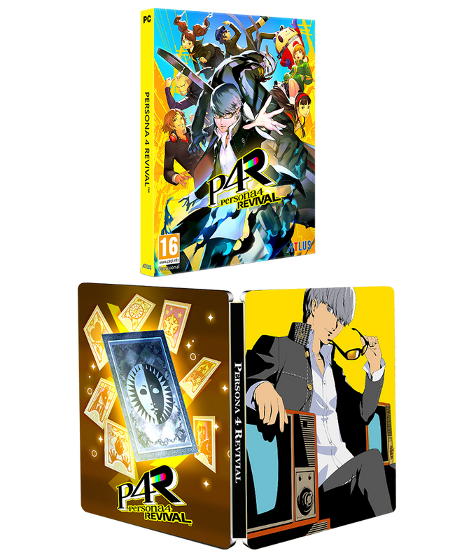 Persona 4 Revival PC Steelbook edition