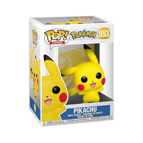 Funko Pop Games Pokemon Pikachu 553 Ready stock
