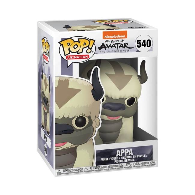 Funko Pop Animation Avatar The Last Airbender Appa 540 Ready stock