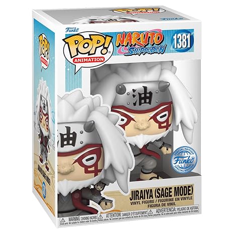 Funko Pop Animation Naruto Shippuden: Jiraiya Sage Mode 1381 Ready stock