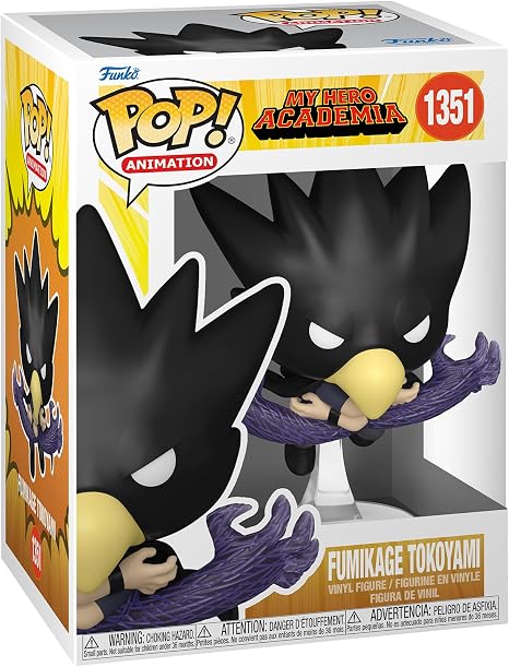 Funko Pop Animation My Hero Academia Fumikage Tokoyami 1351 Ready stock