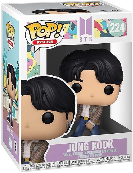 Funko Pop Rocks BTS - Jung Kook 224 Ready stock