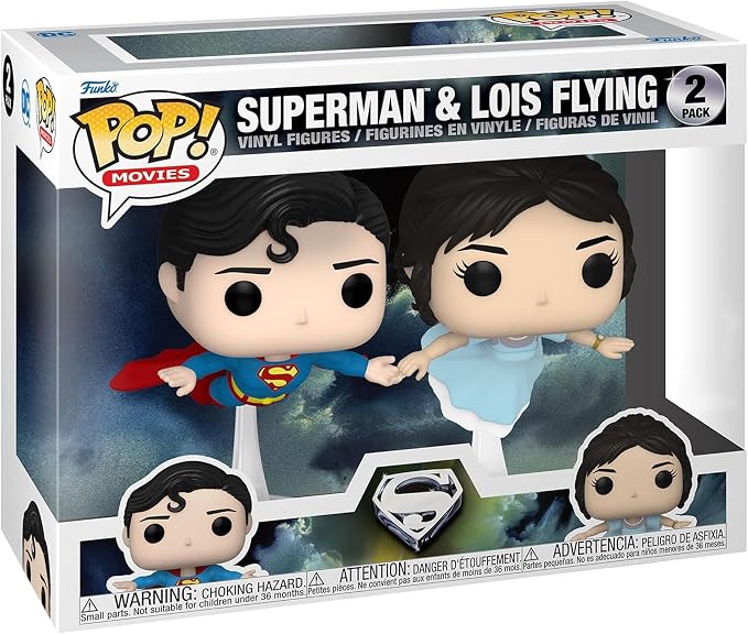 Funko POP Movies Superman & Lois Flying Ready Stock