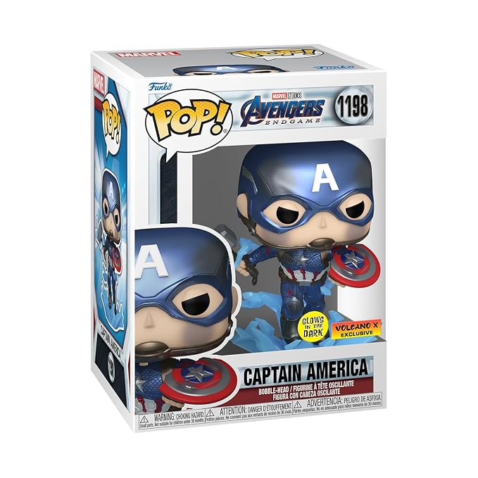 Funko Pop Marvel Avengers Endgame Captain America 1198 Ready Stock