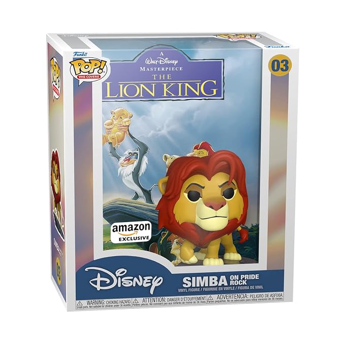 Funko POP VHS Cover Disney Simba The Lion King 03 Ready Stock