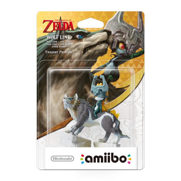 Amiibo The Legend of Zelda Wolf Link Ready stock