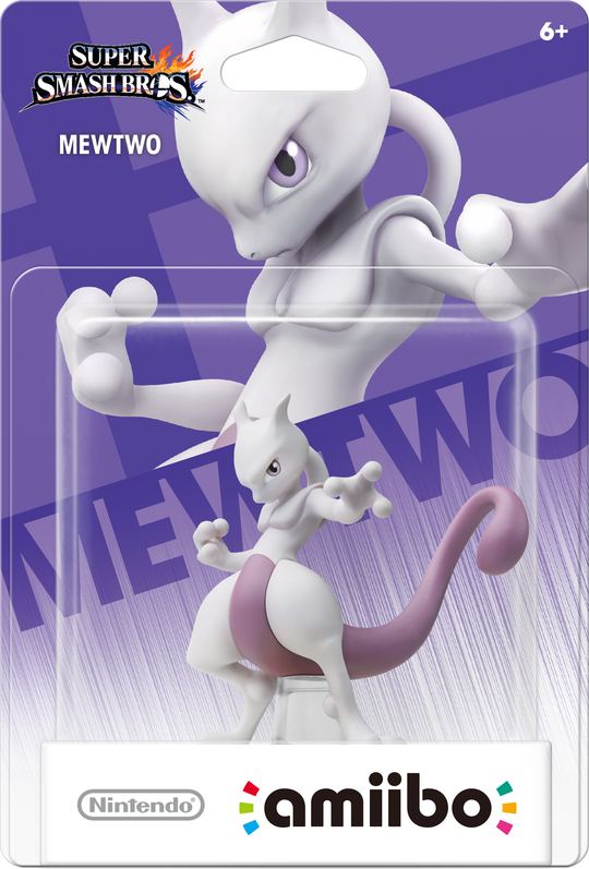 Amiibo Super Smash Bros Mewtwo Ready stock