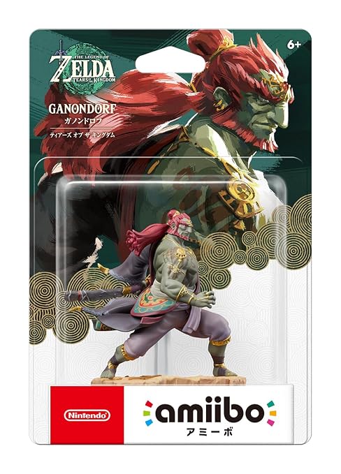 Amiibo The Legend of Zelda Tears of the Kingdom Ganondorf Ready stock