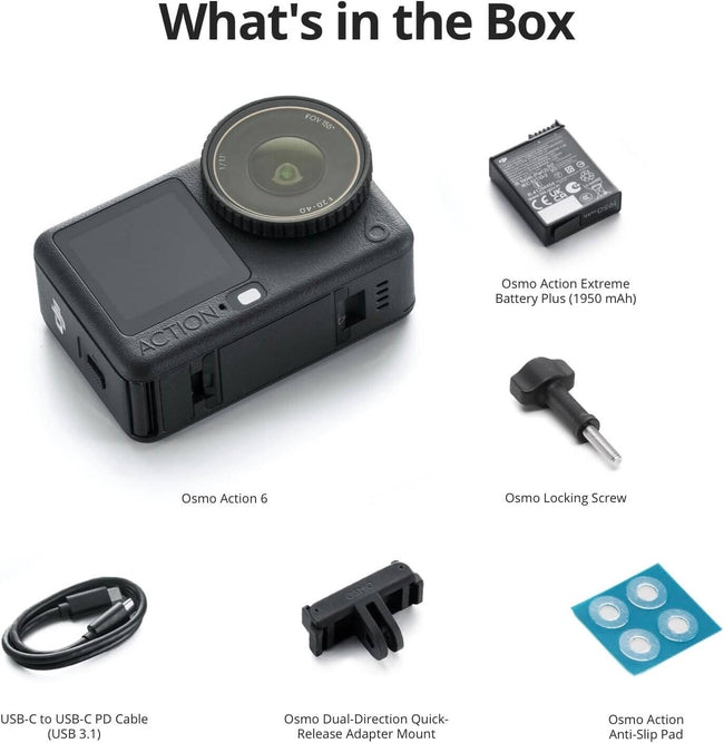 DJI Osmo Action 6 Essential Combo