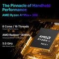ONEXPLAYER X2 Mini Pro: 8.8" OLED Gaming Handheld with AMD Ryzen AI Max Liquid Cooling (+ 388 48G+1TB)
