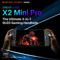 ONEXPLAYER X2 Mini Pro: 8.8" OLED Gaming Handheld with AMD Ryzen AI Max Liquid Cooling (+ 388 64G+1TB)