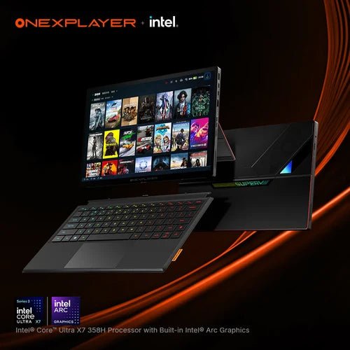Super V Gaming + Al Mobile Workstation laptop handled Intel (358H - 48GB+1TB)