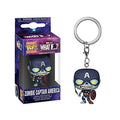 FUNKO POP Keychain What If S2 Zombie Captain America Ready Stock