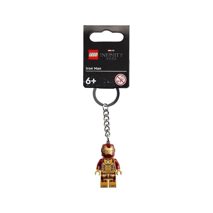 LEGO Marvel Iron Man Keychain Ready Stock