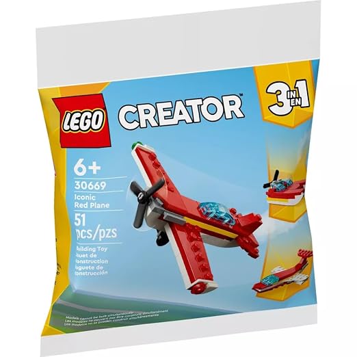 LEGO Creator Iconic Red Plane 30669 Ready Stock