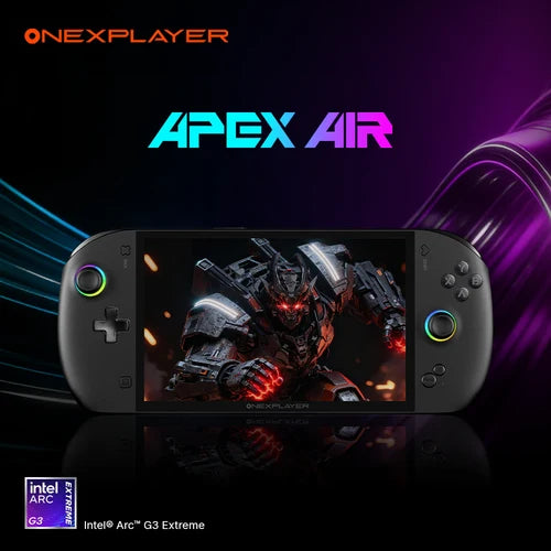 ONEXPLAYER APEX Air: World's Most Powerful 8" Gaming Handheld Apex Air (Intel Arc G3 Extreme 32GB+1TB)